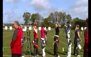 Entrainement des archers le samedi matin.