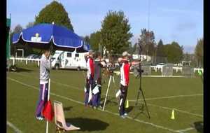 Entrainement des archers le samedi matin.