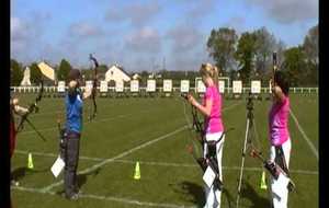 Entrainement des archers le samedi matin.