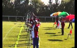 Entrainement des archers le samedi matin.