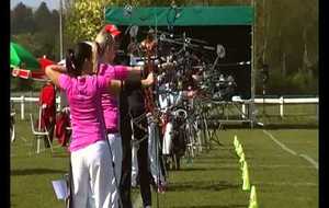 Entrainement des archers le samedi matin.