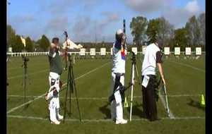 Entrainement des archers le samedi matin.